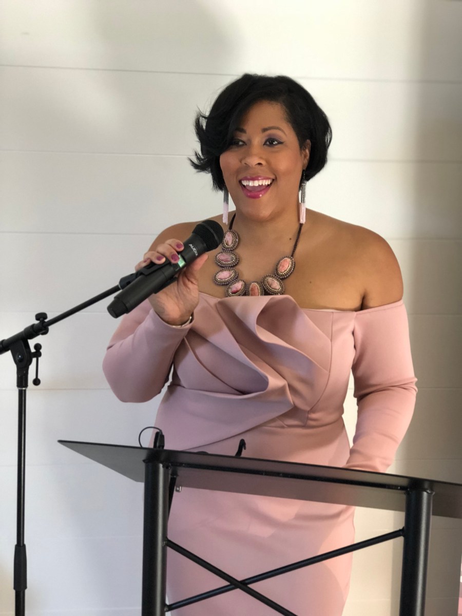 Dr Carmen April Speaking